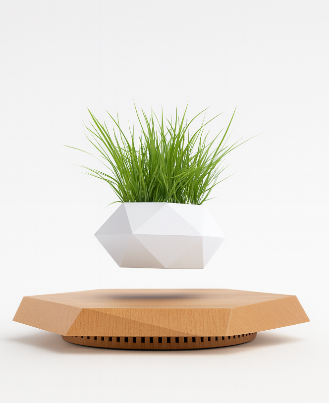 LeviBloom Magnetic Levitating Indoor Flower Pot